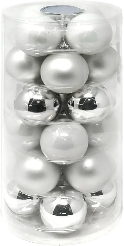Visita la tienda de com-four COM-FOUR® 24x Bolas de Navidad, Bolas de Cristal Real para Navidad — Decoracion Navidad