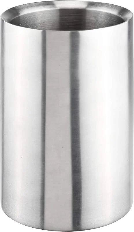 Bambelaa! Champañera (enfriador de botellas Doble pared, acero inoxidable, plata, 1 pieza — Vino y mesa festiva