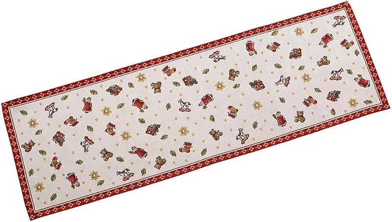 Villeroy & Boch Toy‘s Delight Camino de Mesa L de Tapiz, Rojo, 32 x 96 cm — Hogar y cocina