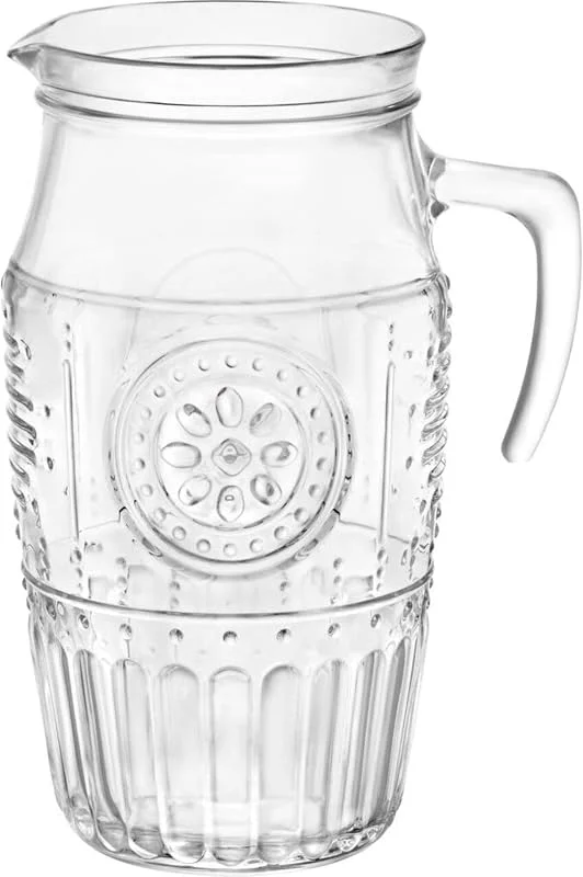 Bormioli Rocco Romantic Jarra Transparente — Vino y mesa festiva