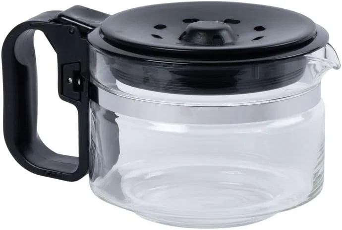 Visita la tienda de Fackelmann Fackelmann Jarra Universal Tapa Ajustable 1L. 9-12 vidrio, polipropileno, color negro y transparente. 1 ud. — Vino y mesa festiva