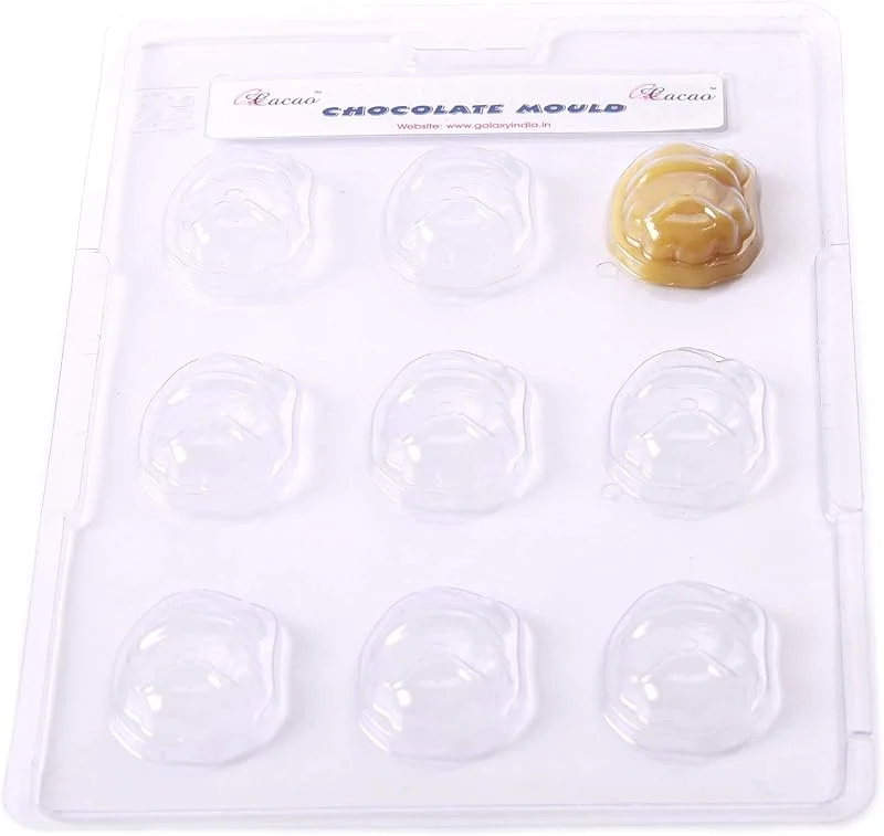 Visita la tienda de Mystic Moments padre Navidad Cabeza Chocolate molde 9 Cavity X 10 — Hogar y cocina