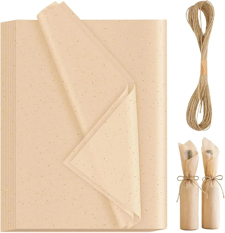 RAXIVO 50 Piezas Papel Seda para Envolver, 33 × 50cm Papel de Seda para Envolver — Envoltorio regalo