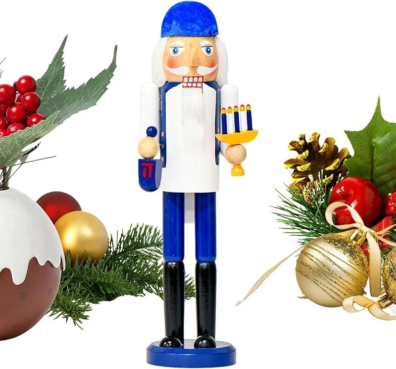 Zqkimzi Figuras De Cascanueces De Navidad Estatuas Decorativas Festivas De — Decoracion Navidad