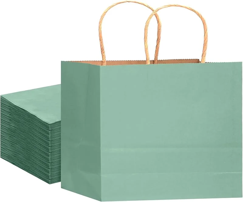 Visita la tienda de Gcardist Gcardist 16 piezas de bolsas de regalo de papel con asas a granel 32x25x11cm Bolsas azules de varios usos (13"x4.5"x10", gran ancho) — Envoltorio regalo