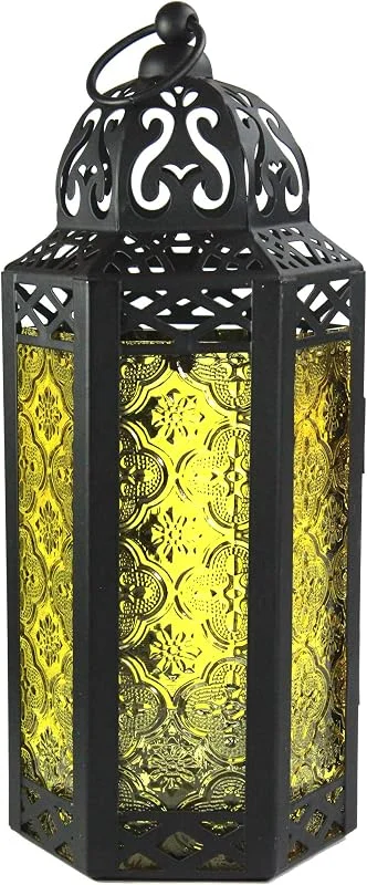 Vela Lanterns Farolillos Vela Lanterns de estilo marroquí — Cena a la luz de velas