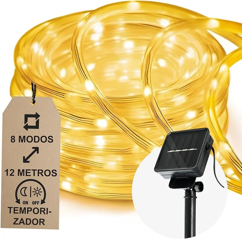 Cobus CozyHome Tubo LED de luces decorativas - 200 LED & 8 modos — Luces Navidad