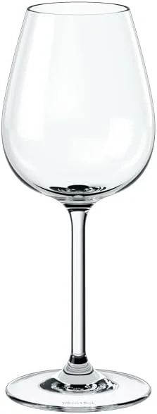 Villeroy & Boch - Purismo copas de vino blanco, set de 4 piezas, transparente, apto para lavavajillas, elegante juego de 4 copas para vino blanco y otras variedades, juego de copas de cristal — Vino y mesa festiva