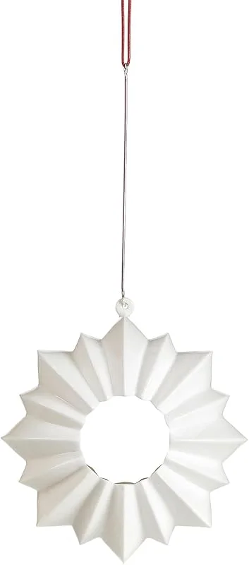 Visita la tienda de HAK Kähler Kähler - Bola de 13, 5 cm de diámetro, diseño escandinavo, Color Blanco — Cena a la luz de velas