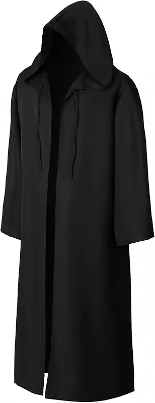Visita la tienda de EONPOW EONPOW Largo Capa con Capucha Disfraz de Halloween para Mujeres Hombres, Carnaval Navidad Cosplay Fiesta Disfraces — Ropa Navidad
