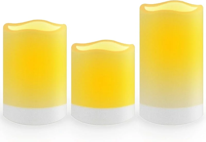 Visita la tienda de salipt Velas Solares Impermeables, Exterior sin Llama — Cena a la luz de velas