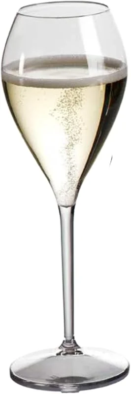 AIOS Copas de champán irrompibles Tritan sin BPA, 165 ml (juego de 6) — Vino y mesa festiva