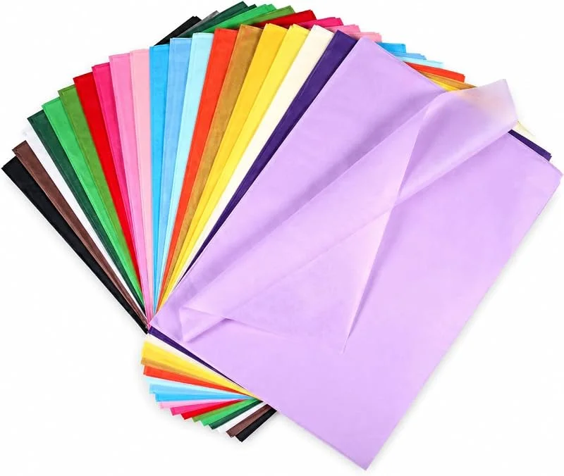 Visita la tienda de ihaspoko ihaspoko Papel de Seda 60 Hojas 50x35 cm Multicolor Envoltorio Regalo