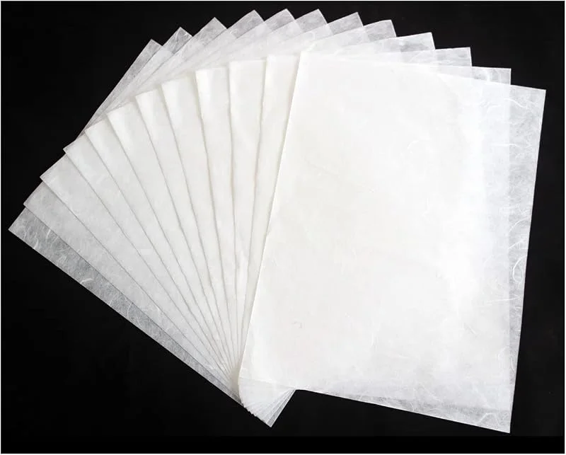 KADADSA 50 hojas de papel de morera para diseño de origami, papel artesanal hecho a mano, papel de seda japonés, proveedores de papel washi, para elaboración de tarjetas, decoupage de vidrio — Envoltorio regalo