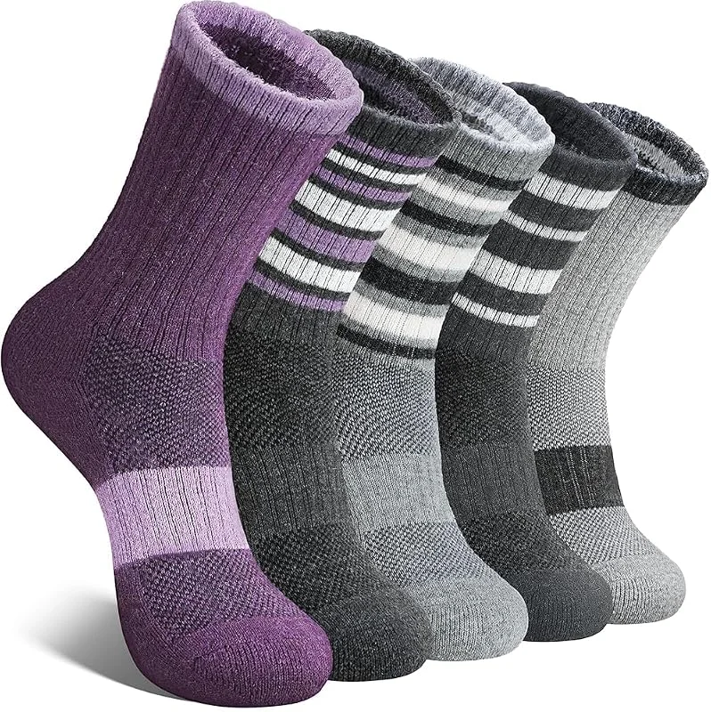 EBMORE Calcetines Termicos Deporte de Lana Merino para Mujer — Ropa Navidad