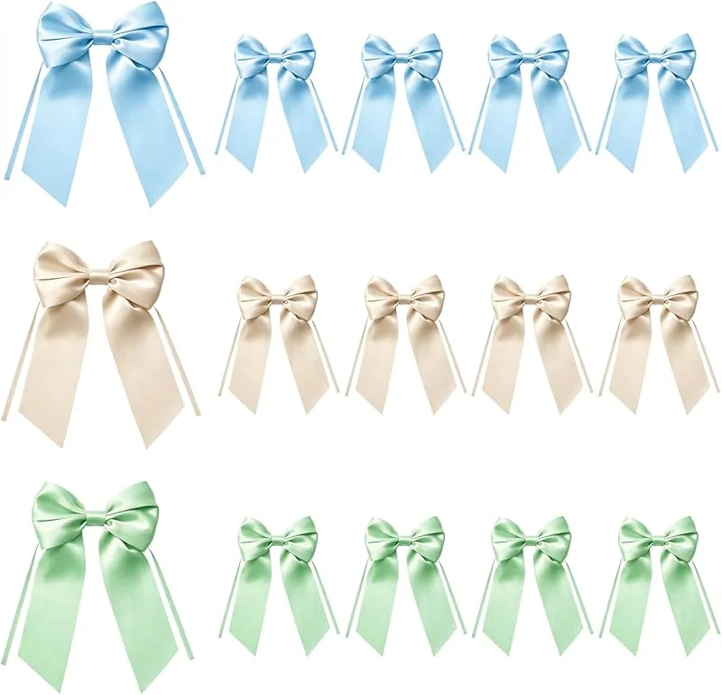 Xinjiayi 15 lazos decorativos para regalo, lazo grande — Envoltorio regalo