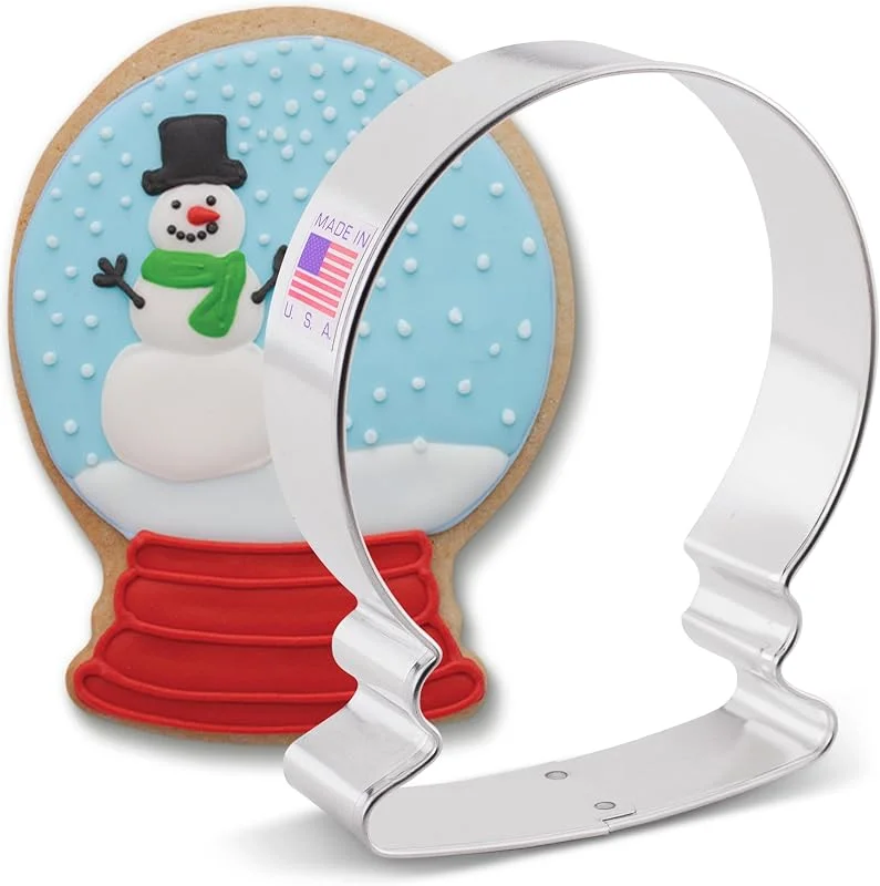 Visita la tienda de Ann Clark Cookie Cutters Ann Clark Cookie Cutters Cortador de galletas globo de nieve - 10, 2 cm — Hogar y cocina