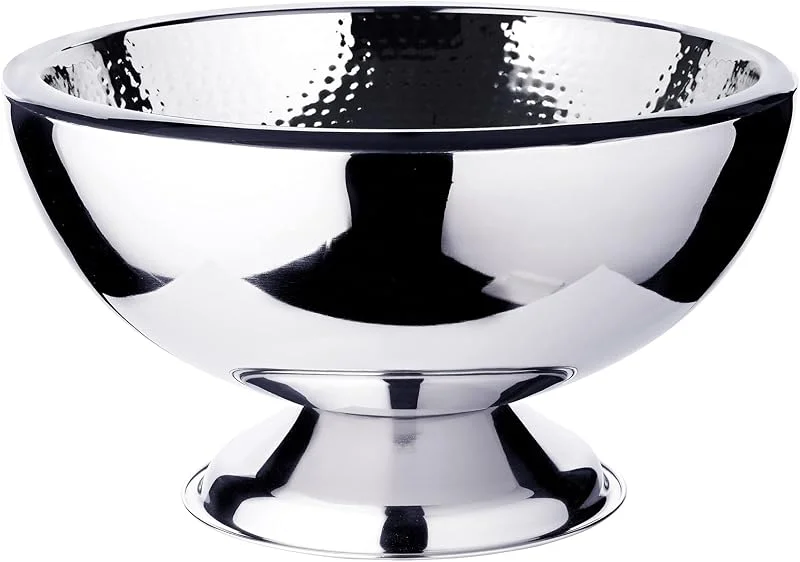 Visita la tienda de EDZARD EDZARD Champanera Cadiz (Ø 43 cm, H 24 cm), martillada interior — Vino y mesa festiva