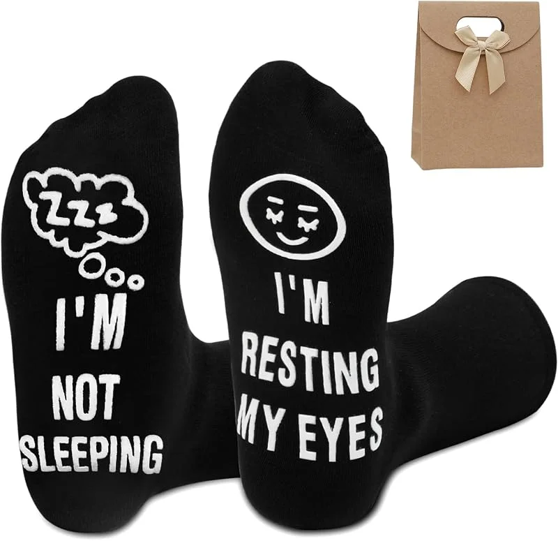 QALPOM Regalos Originales para Hombre y Mujer, Calcetines Divertidos con Bolsa de Regalo, Calcetines Graciosos de Algodón Antideslizantes, Regalo Hombre Cumpleaños, Navidad, San Valentín, Talla Única — Decoracion Navidad