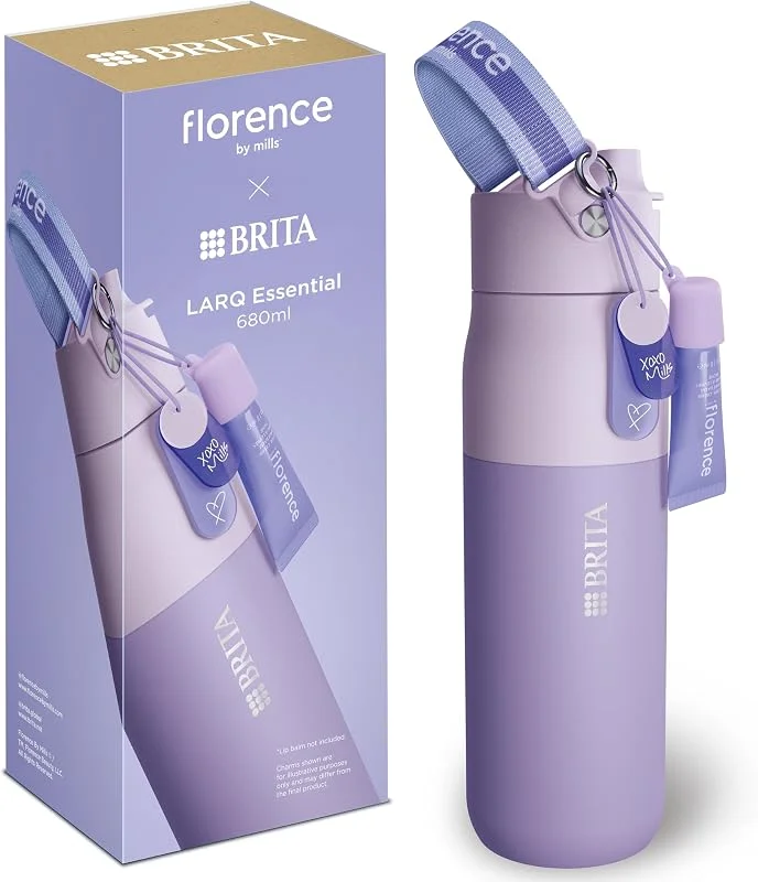 Visita la tienda de BRITA Florence by mills x BRITA LARQ Essential Botella de agua térmica 680 ml — Vino y mesa festiva
