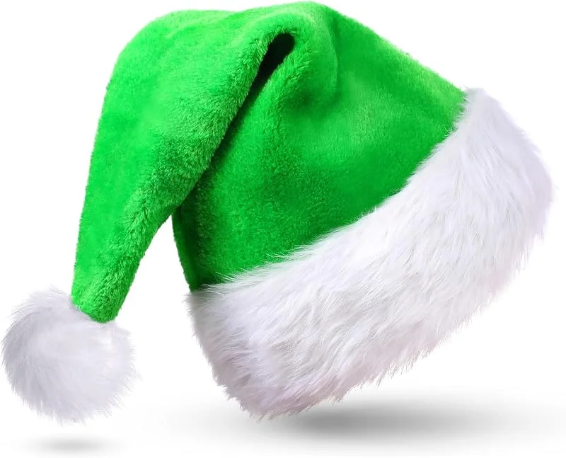 Visita la tienda de CITÉTOILE CITETOILE Gorro de Navidad unisex para adulto, sombrero de terciopelo de lujo, clásico gorro de Papá Noel para decoración de Halloween — Ropa Navidad