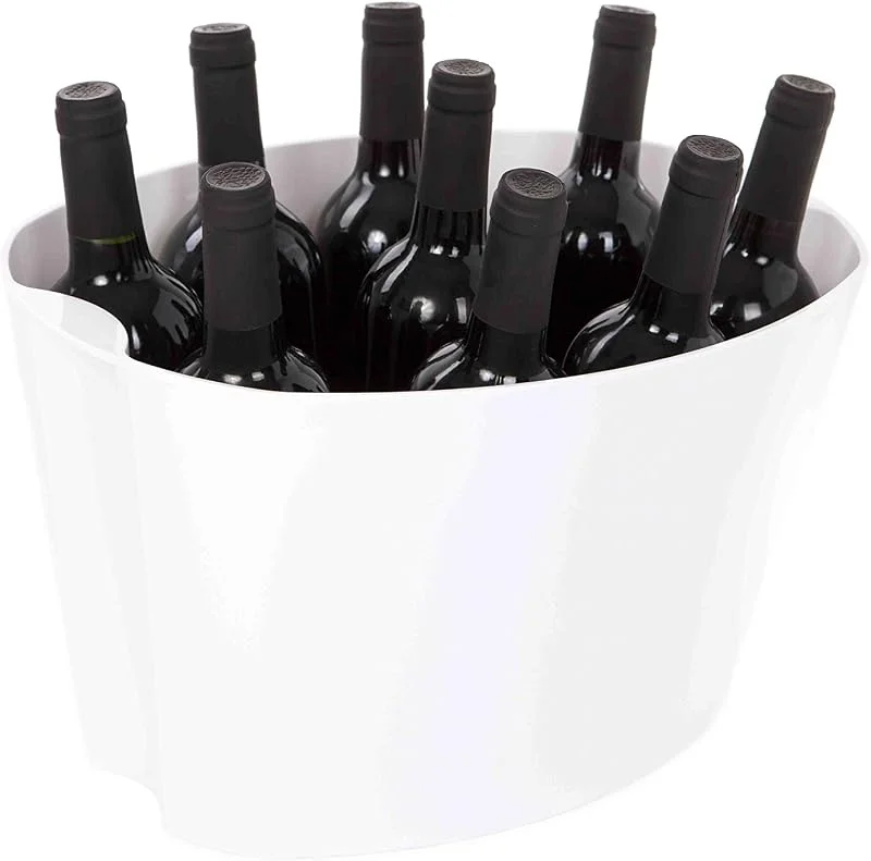Visita la tienda de Koala Cubitera para Vino XXL Koala 12 L - Champanera para 8‑9 Botellas - Enfriador de Vino Reutilizable, color Blanco — Vino y mesa festiva