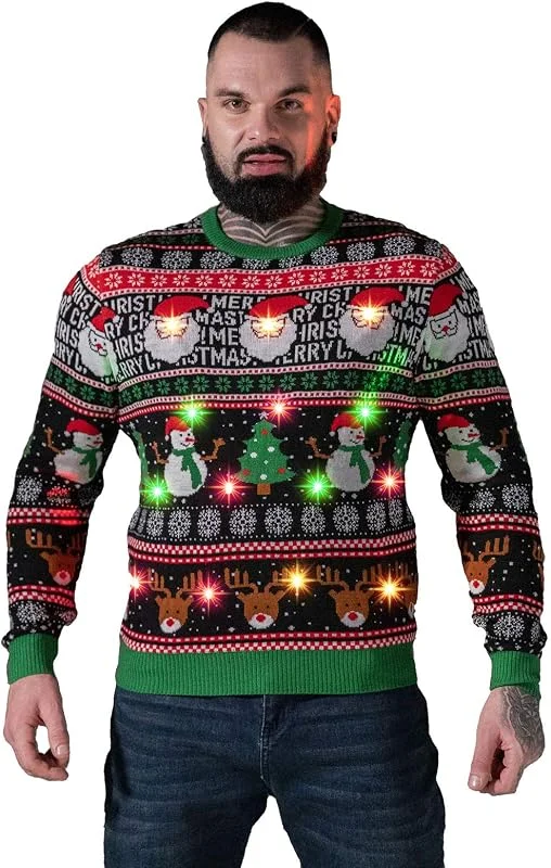 U Look Ugly Today Long Sleeve Jumper - Suéter pulóver Hombre — Ropa Navidad