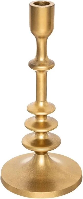 Visita la tienda de ATMOSPHERA CREATEUR D'INTERIEUR JJA Candelabro metálico Dorado Feel 26 cm — Cena a la luz de velas