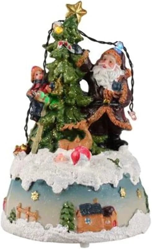 Lumineo FIGURAS NAVIDEÑAS LED 10X9X15.5CM 2XAA — Decoracion Navidad