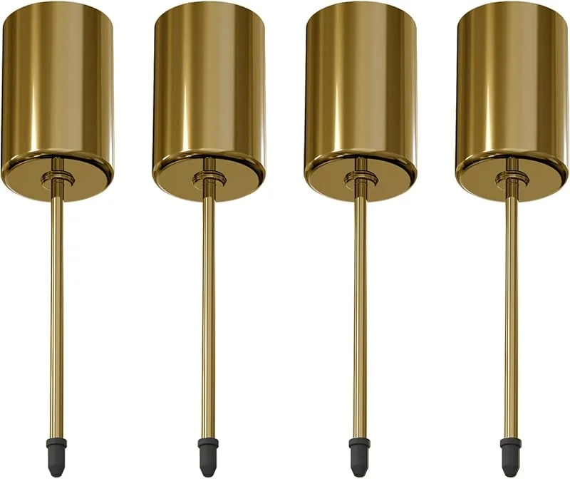 Fox·Bunny Corona de Adviento, portavelas de cobre, retro, para velas de Adviento, de metal, 4 unidades, para corona de Adviento, Navidad, plato de vela con espina — Adviento y mesa