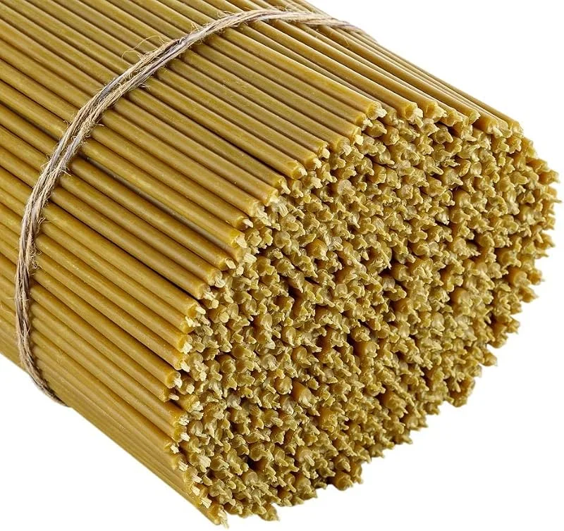 Visita la tienda de Danilovo Danilovo Velas de Cera de Abejas 100% Pura, Velas Ortodoxas para Oración, Rituales, de Decoración de Mesa, N120, Altura 16 cm, 100 Unidades — Cena a la luz de velas