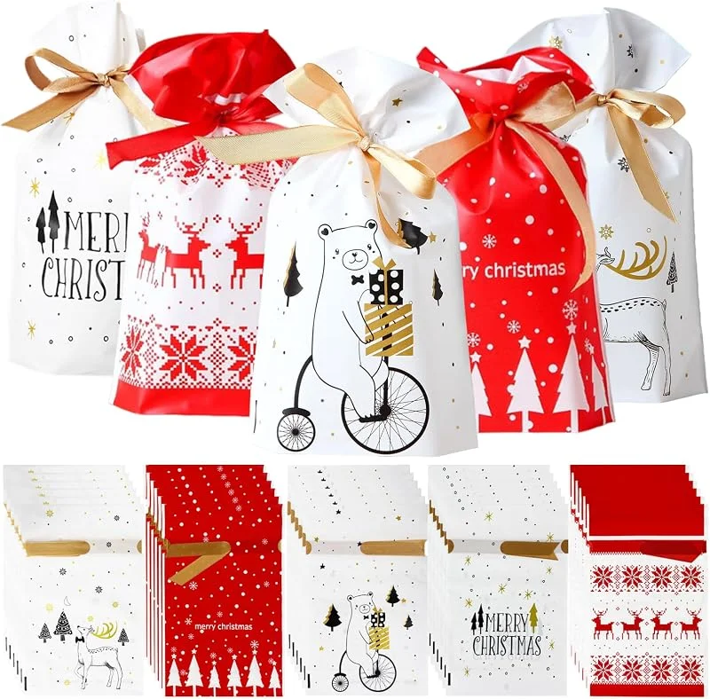 CNMTCCO Bolsas de regalo para Navidad — Envoltorio regalo
