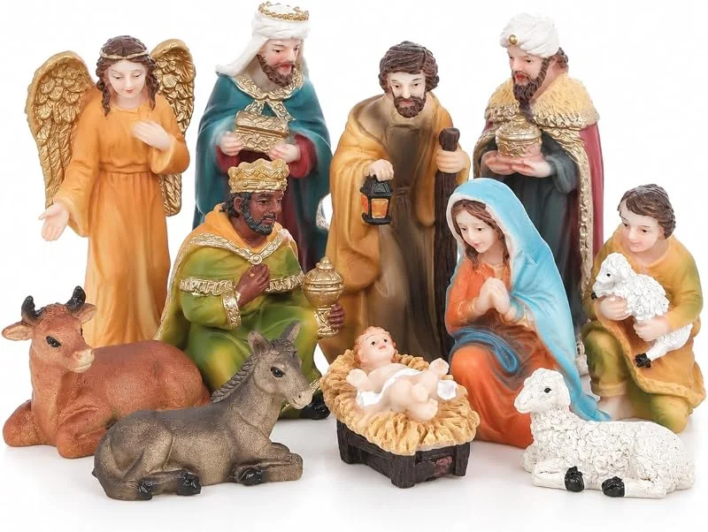 Nordstern Juego de 11 figuras para belén — Decoracion Navidad