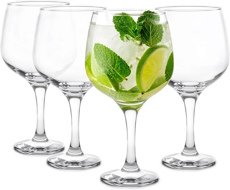 Visita la tienda de Glasmark KROSNO 1992 Glasmark KROSNO 1992 Copas de vino, 4 unidades, 650 ml, copas grandes para vino blanco, copas para vino tinto, cóctel, agua, helado, postre, transparente, aptas para lavavajillas — Vino y mesa festiva