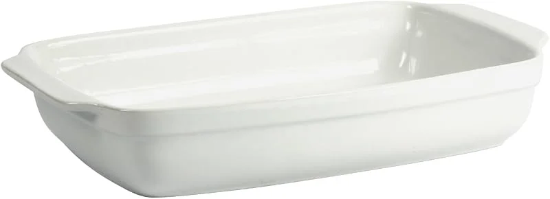 Crealys Seducción - Fuente Rectangular para Horno con Asas — Hogar y cocina