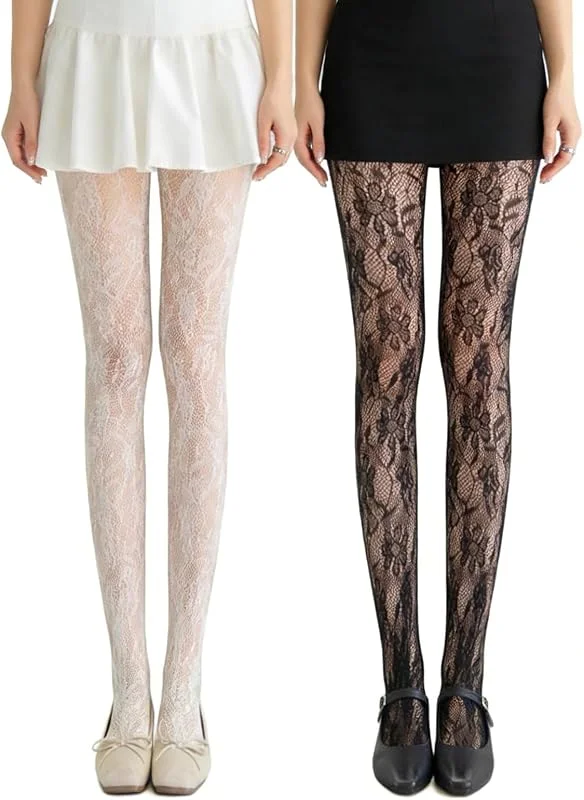 Hpbaggy Medias por encima de la rodilla para mujer — Ropa Navidad