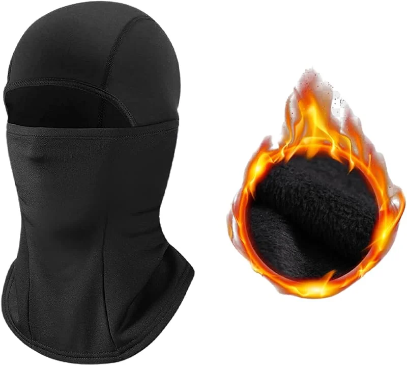Comioke Máscara de Pasamontañas, Pasamontañas Moto Invierño, Máscara Elástica de Esquí Sombrero, Bufanda de Esquí para Motocicleta, Pasamontaña s de Invierno — Ropa Navidad