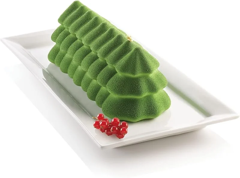 Visita la tienda de silikomart Silikomart - BÛCHE SAPIN - MOLDE DE SILICONA 250X89 H 87 MM — Hogar y cocina