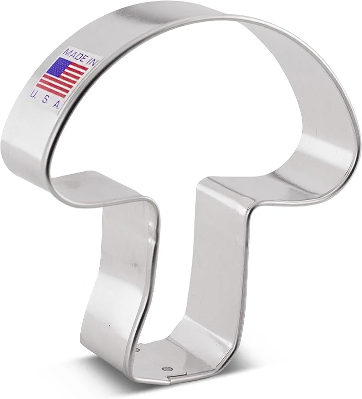 Visita la tienda de Ann Clark Cookie Cutters Ann Clark Cookie Cutters Cortador de galletas seta - 8, 2 cm - Acero fabricado en EE. UU. — Hogar y cocina