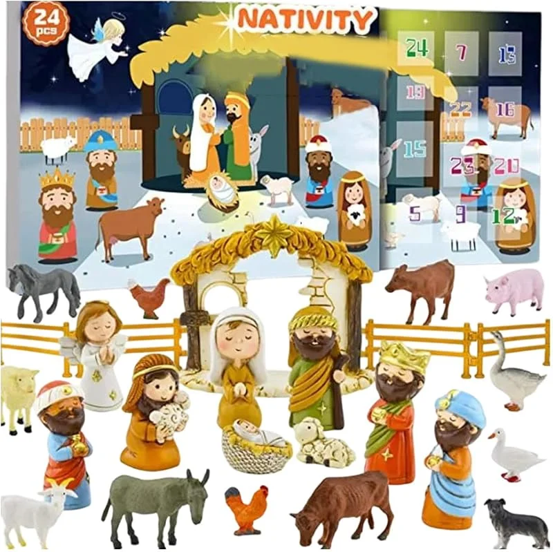 Générique 2025 Adviento de Navidad Belen Religioso De Adviento — Decoracion Navidad