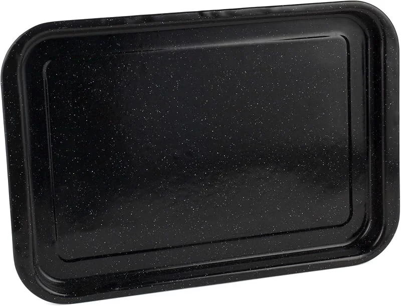 Visita la tienda de Russell Hobbs Russell Hobbs CW11471 Bandeja De Horno, 36 cm, Con Revestimiento De Esmalte Vítreo, Fácil De Limpiar, Apto Para Lavavajillas, Bandeja Duradero Para Hornos De Hasta 230°, Negro — Hogar y cocina