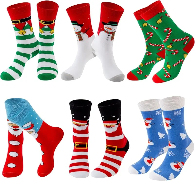 Lounwee Calcetines de Navidad B 1 Mujer — Decoracion Navidad