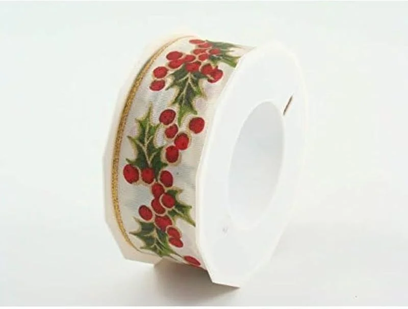 Visita la tienda de PRÄSENT C.E. Pattberg Präsent Bristol - Cinta con Alambre e Impresa, Multicolor, Rollo de 20 m, 40 mm de Ancho — Envoltorio regalo