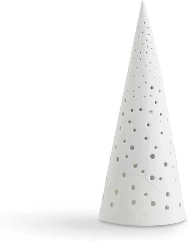Visita la tienda de HAK Kähler Kähler Portacandelitas alto H25, 5 cm Nobili coleccionista diseño danés, blanco — Adviento y mesa