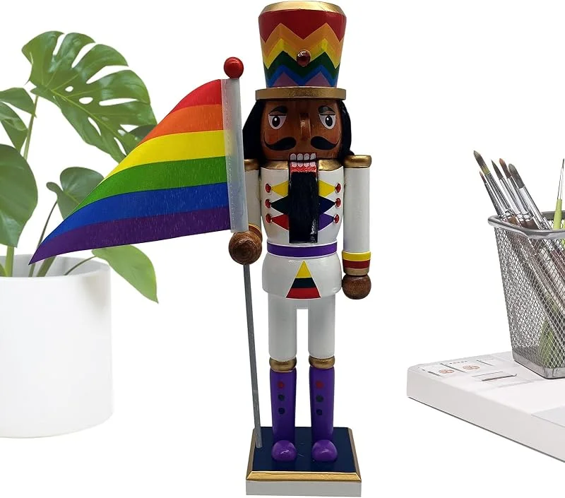 Generisch Figura de Cascanueces de Navidad Figura de Cascanueces de Madera — Decoracion Navidad