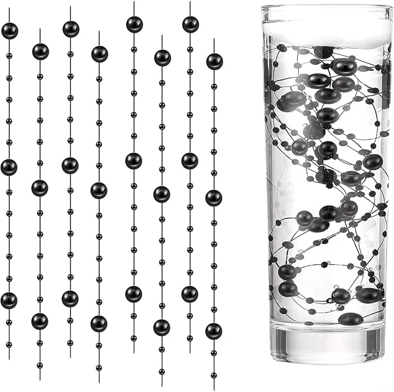 KHDULQ 18 Piezas de Perlas Flotantes Velas Decorativas Velas Navideñas Perlas Flotantes Jarron Para Jarrón Relleno de Botellas de Agua, Boda, Decoración de Centro de Mesa (1, 2 M) — Decoracion Navidad
