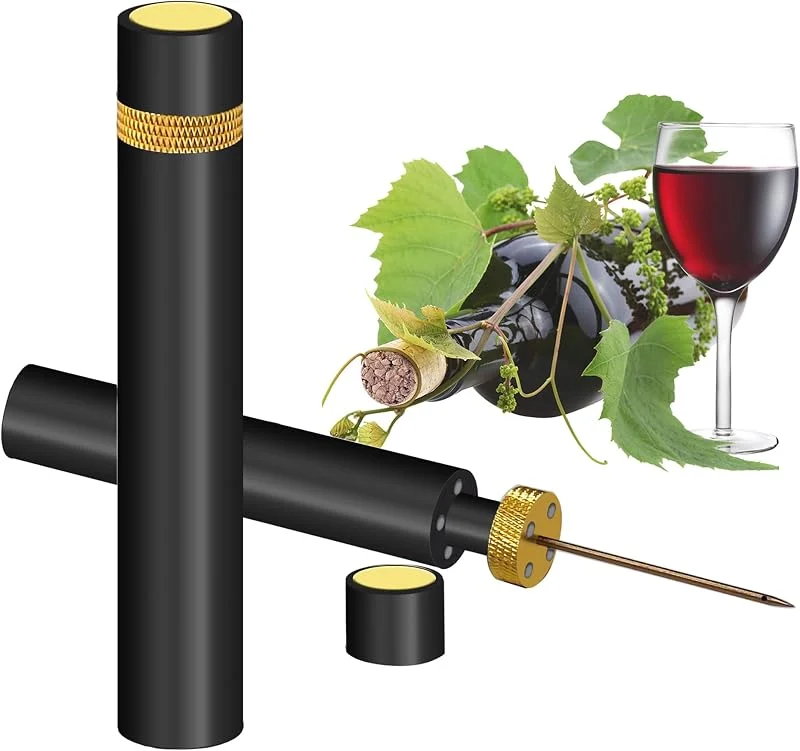 Visita la tienda de JOQINEER Sacacorchos portátil de bolsillo con bomba de presión de aire para botellas de vino — Vino y mesa festiva