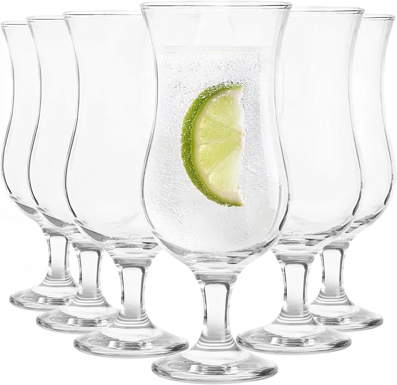 Visita la tienda de Glasmark KROSNO 1992 Set de Vasos de Cóctel KROSNO Glasmark 1992 6 Vasos de Cristal Transparente 350 ml Aptos para Lavavajillas Vasos para Bebidas y Cócteles — Vino y mesa festiva