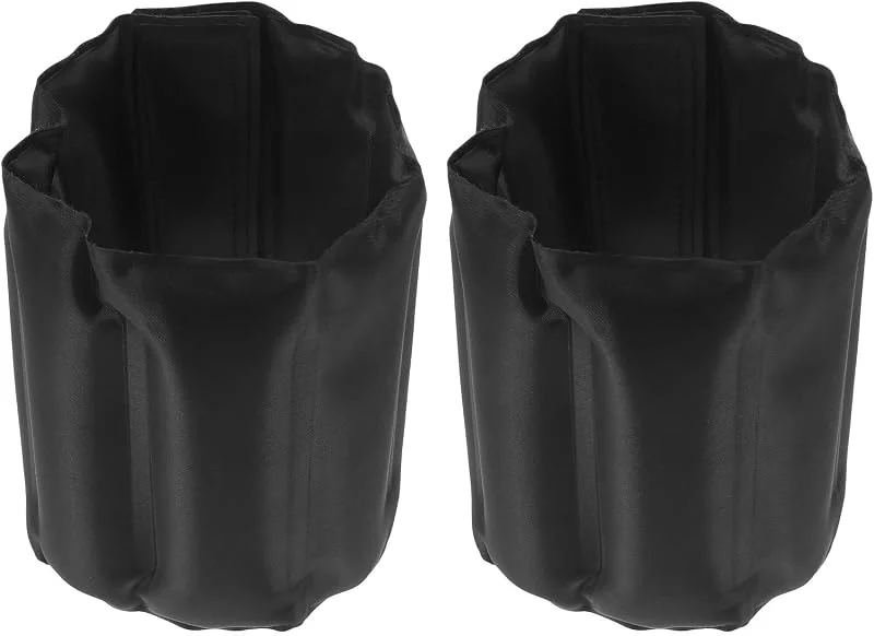 PRETYZOOM 2 Piezas Fundas Negras para Vino, Gel Aislante Portátil — Vino y mesa festiva