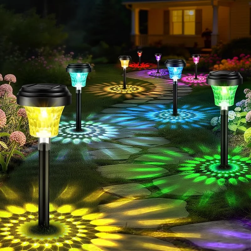 Visita la tienda de FOMYHEARD Luces Solares LED Exterior Jardin 8 Piezas luz solar exterior — Luces Navidad